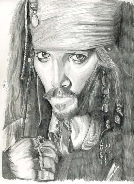 Johnny Depp as Captain Jack Sparrow