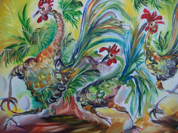 Crazy Roosters
