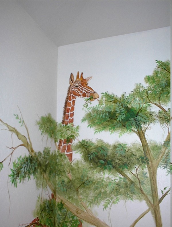 Giraffe Mural