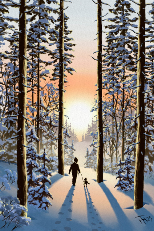 Friends in Winter