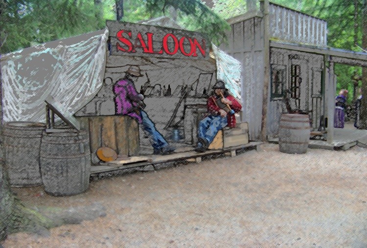 AW 1000285 Gold Country Saloon Alaska