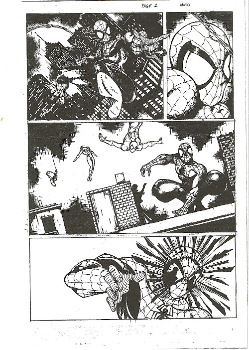 Spiderman page1