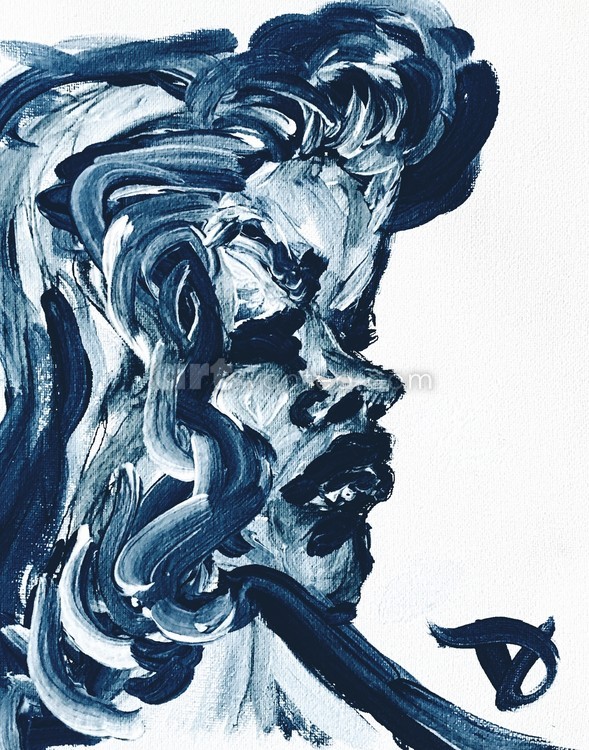 Lauren Bacall Pop Portrait