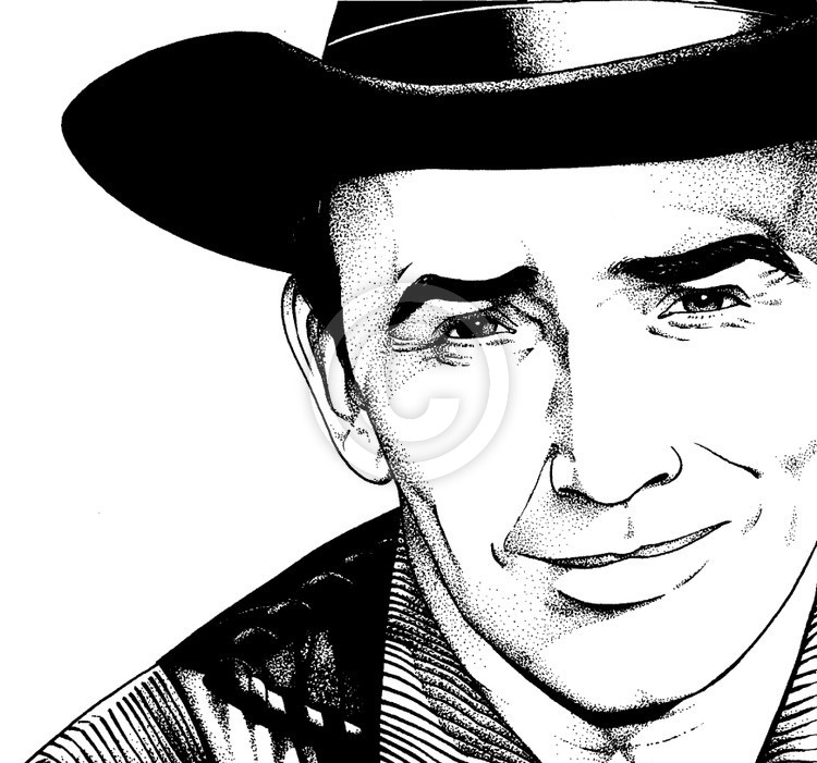 James Drury (1934-2020) as The Virginian
