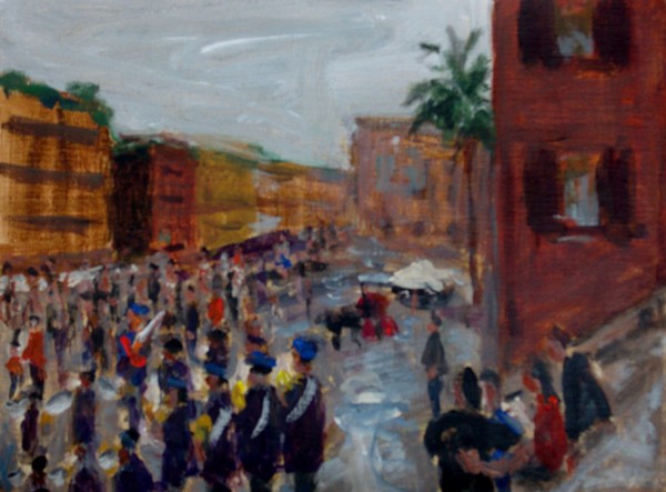 Marathon in piazza di spania