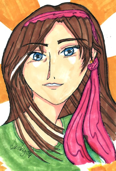scarf girl