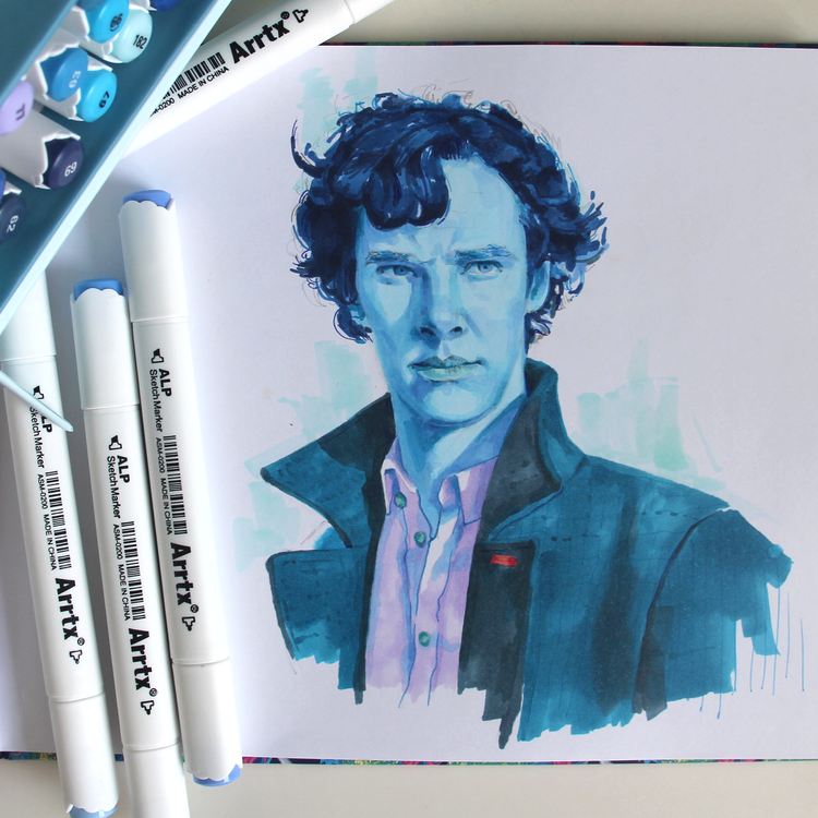 Scherlock portrait
