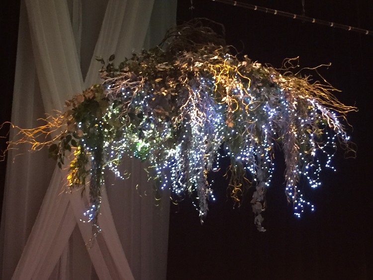 tree chandelier