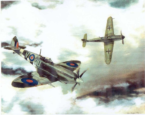 High Cloud Dogfight