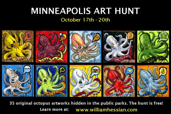 Octopus Art Hunt
