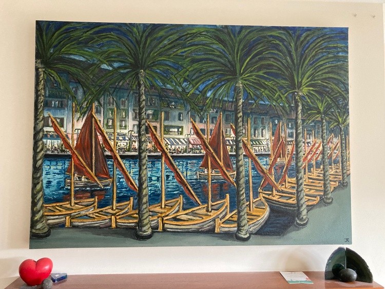 Jon K painting