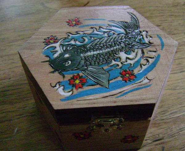 Koi Fish Box