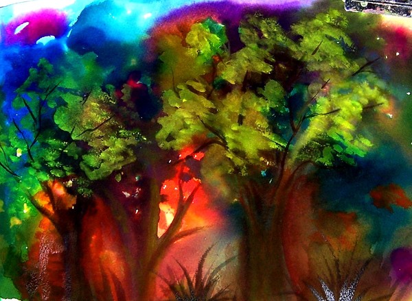 Forest Abstract