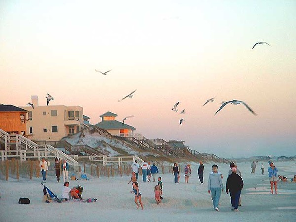 beach family fun