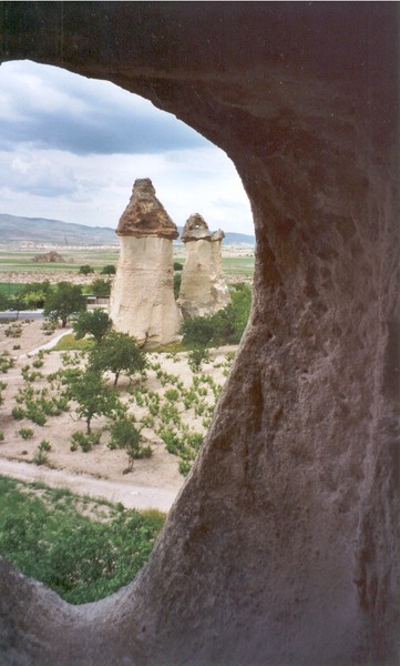 Strange Rocks in Cappadocie, Turkey