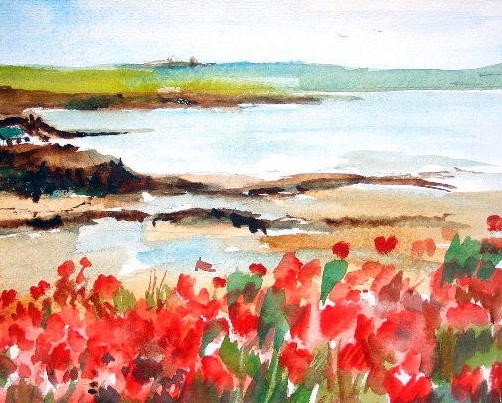 POPPIES AT BAY