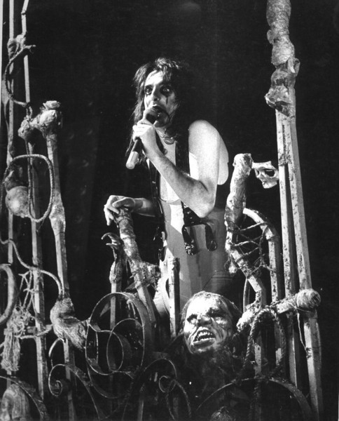 Alice Cooper B&W