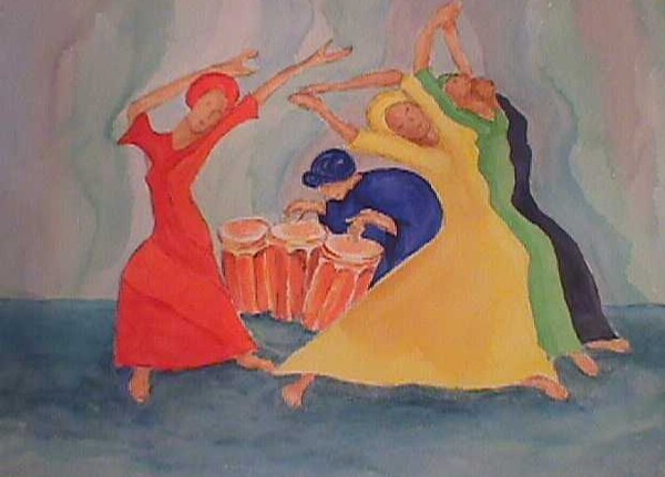 Dancing Ladies