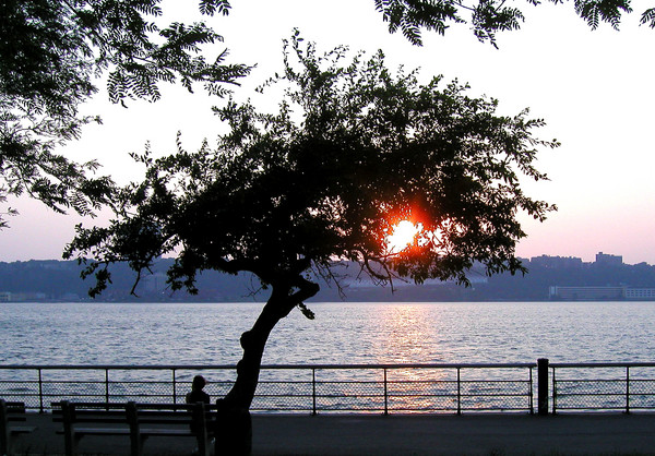 Sundown on the Hudson #1