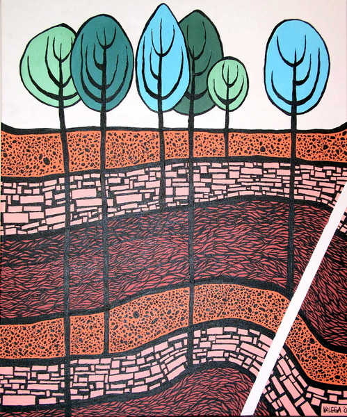 rooted trees