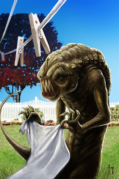 Laundry Alien