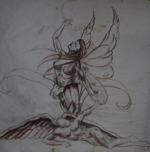 sketch for painting