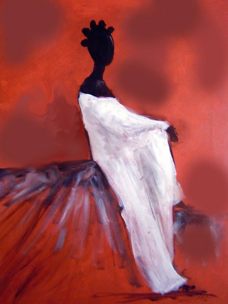 Lady in White