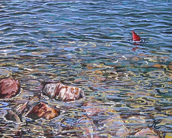 The Red Buoy (Study on Water Transparence)