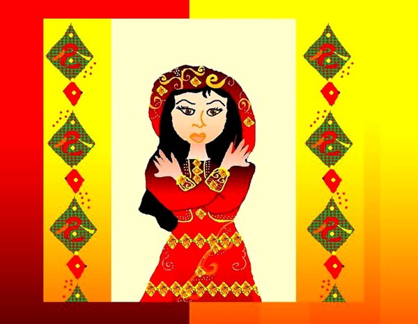 Afghan woman