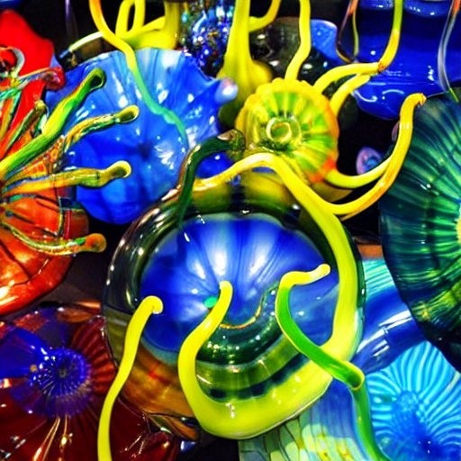 Glass Abstract Sculpture