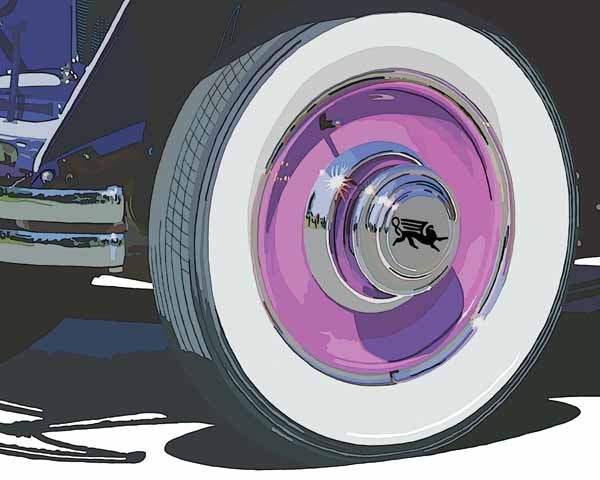 1930 Ruxton Wheel Study