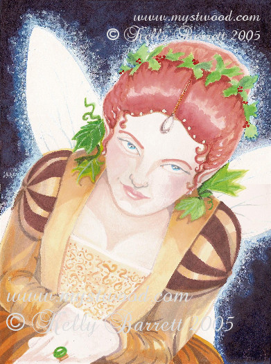Winter Gold Fairy
