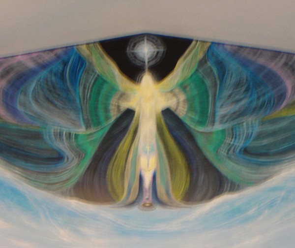 Deity Figure Detail: NWP Church Wall Mural