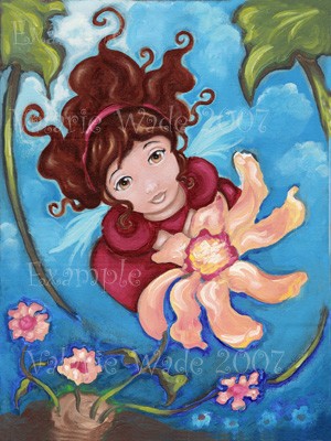 Flying with flowers