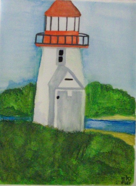 The Lighthouse at the beach