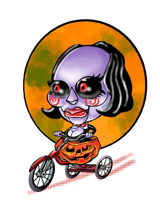 Billy Doll Pin Up