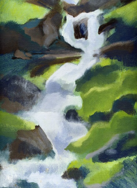 The Green Waterfall