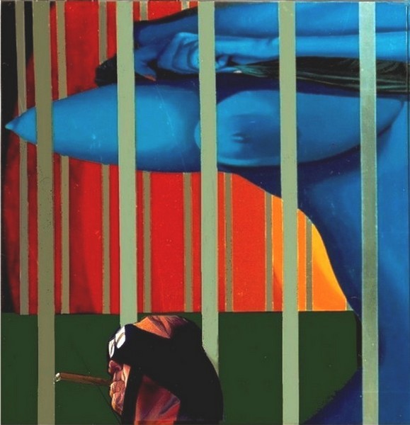 The Painter & his Blue Muse