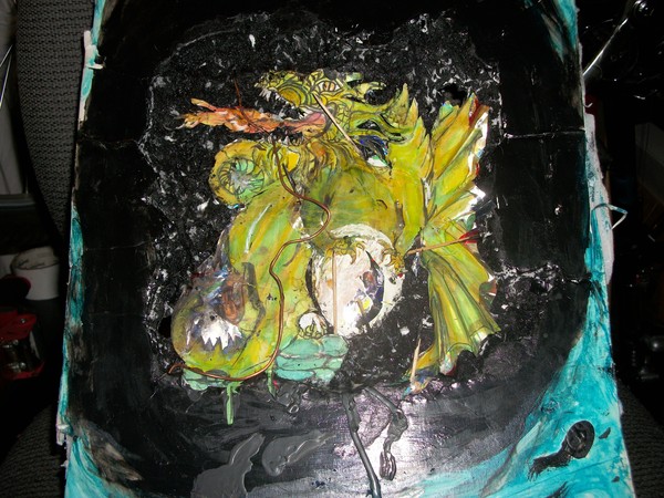 Dragon at sea