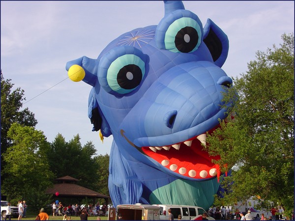 Balloon Fest, 2008 Hungry Blue Dinosaur