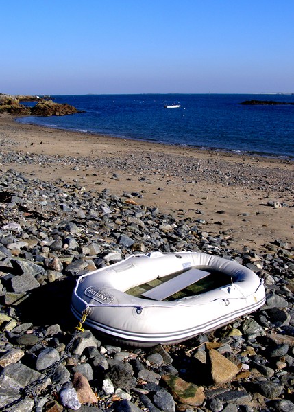 DINGHY IN GUERNSEY
