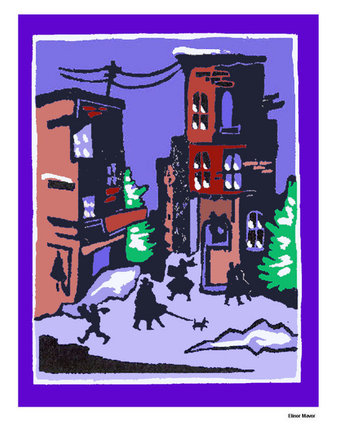 Christmas Street Scene