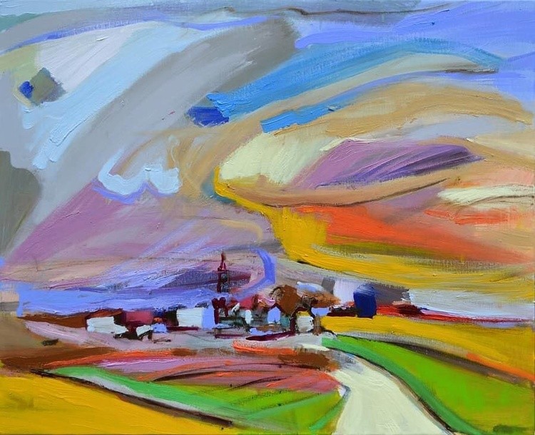 Vojvodina ulje na platnu 65x80cm