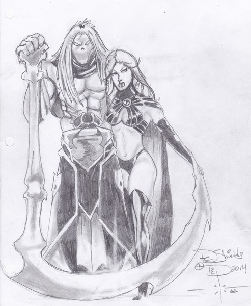 Death and Goblin Queen