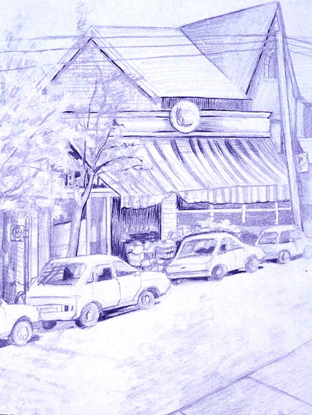 Baldwin Street Sketch