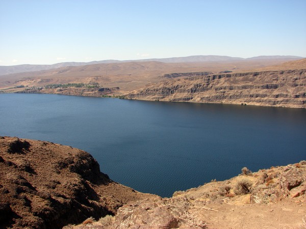 the lake