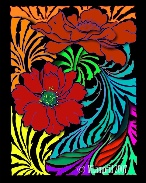 Art Nouveau Florals