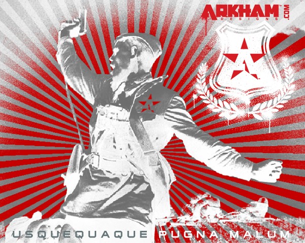 ARKHAM: always fight evil poster