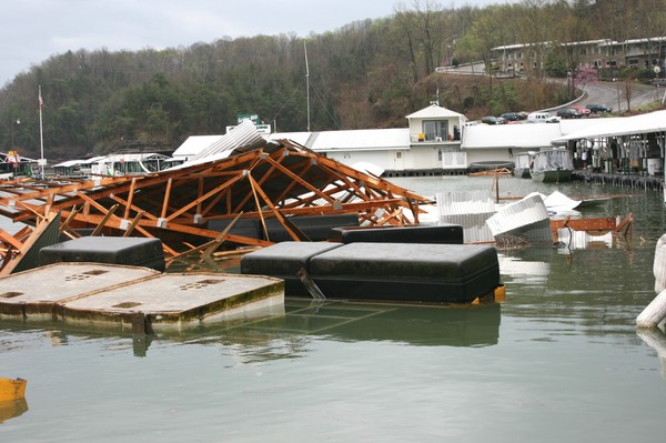 Grider Hill DOck Storm 4-11-2008