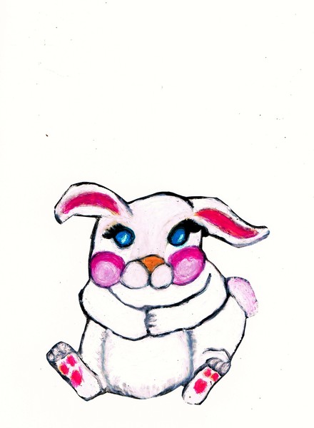 EASTER, CUTE BUNNY